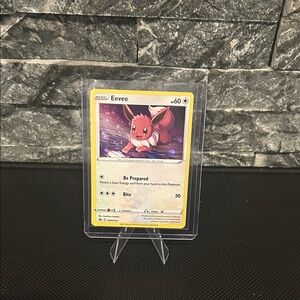 Pokémon Eevee SWSH127 Black Star ⭐️ Promo Cosmos Holo Sword & Shield M/NM